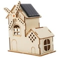 OGITUDE 1 Set Windmill Wood House Kids Diy Science Experiment Solar