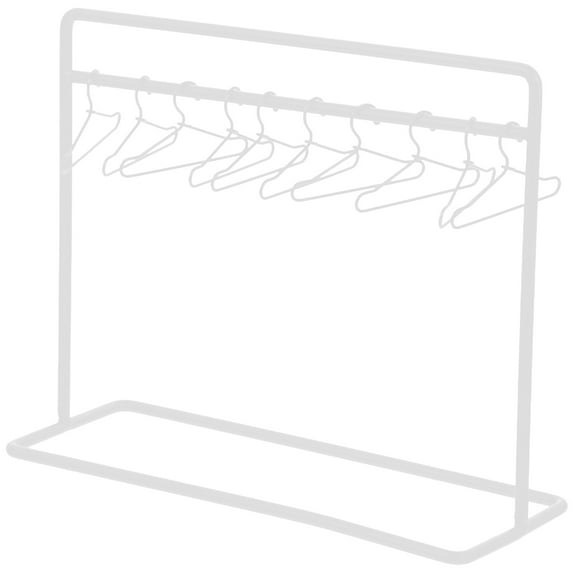 OGITUDE 1 Set of Decorative Mini Hangers Doll Outfit Rack Doll Closet Hangers Iron Doll Hangers