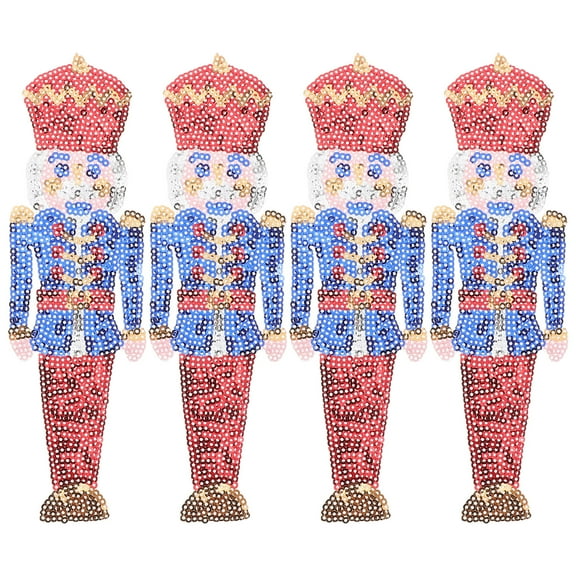 OGITUDE 4pcs Patch And Iron On Patches Jeans Embroidered Sew On Patch Including Embroidered Applique And Embroidered Sew Patches