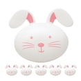 thumbnail image 1 of OGITUDE 6Pcs Easter Openable Egg Raffle Balls Bunny Modeling Raffle Eggs Party Game Lottery Balls, 1 of 6