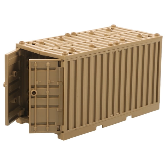 OGITUDE Kids Building Blocks Container Toys Scene Container Model Toy Tabletop Plastic Plaything