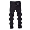 thumbnail image 1 of OGLCCG Boy's Ripped Jeans Fashion Stacked Destroyed Distressed Stretch Skinny Fit Denim Pants with Pockets Lightweight Jeans Pants 4-14 Years, 1 of 2