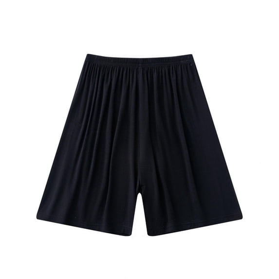 OGLCCG Boys Lounge Shorts Ice Silk Soft Sleepwear Bottoms Lightweight Comfortable Breathable Elastic Waist Loungewear 8-16 Years