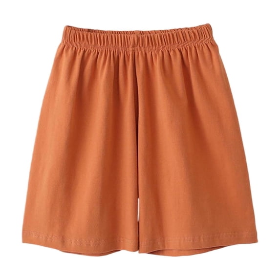 OGLCCG Boys Lounge Shorts Lightweight Cotton Baggy Sleepwear Bottoms Comfortable Breathable Elastic Waist Summer Shorts 5-15 Years