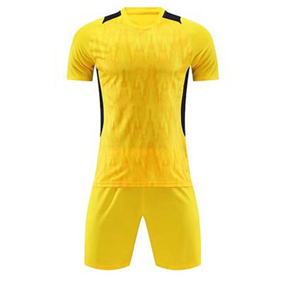 OGLCCG Boys Soccer Jersey Set Kids Football Training Uniform Quick Dry Youth Sports Tees with Shorts Team Tracksuits Size 4-15