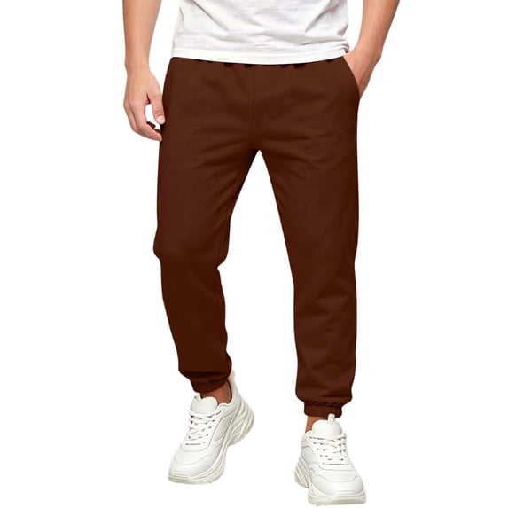 OGLCCG Boys Sweatpants Kids Fleece Athletic Pants Casual Fall Winter Elastic Waist Baggy Joggers Pants with Pockets 5-14 Years