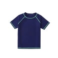 thumbnail image 1 of OGLCCG Boys UPF 50+ Sun Shirts Quick Dry Uv Protection Short Sleeve Summer Tops Outdoor Loose Crewneck Workout Athletic T-Shirts 4-12 Years, 1 of 8