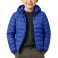 thumbnail image 1 of OGLCCG Boys Winter Coats Kids Lightweight Padded Jackets for Boys Teens Full Zip Hooded Puffer Coat with Pockets 3-17 Years, 1 of 6