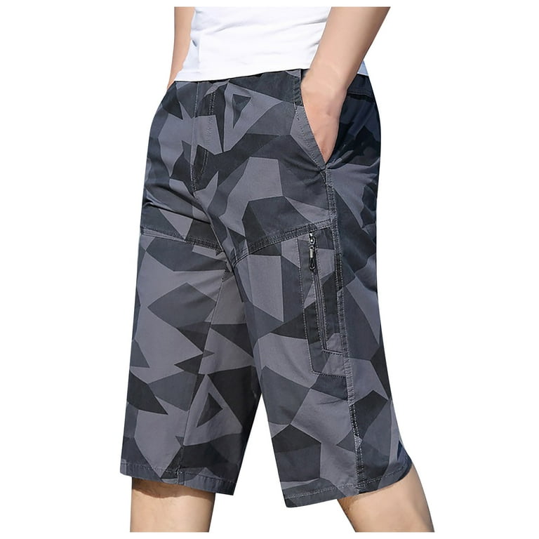 OGLCCG Cargo Shorts for Men Camo Summer Casual Straight Fit Shorts