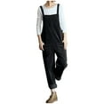 thumbnail image 1 of OGLCCG Fall Corduroy Overalls Bib For Women Plus Size Casual Baggy Bib Corduroy Jumpsuit Fashion Long Pants Jumpsuit with Pockets, 1 of 6