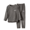 thumbnail image 1 of OGLCCG Fluffy Pajamas Set for Boys Girls Soft Comfy Fleece Pjs Pullover Tops and Long Pants 2 Piece Plush Winter Fuzzy Sleepwear Sets 2-14 Years, 1 of 3