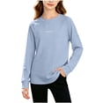 thumbnail image 1 of OGLCCG Girls Athletic Long Sleeve Shirts Quick Dry Workout Performance T-Shirts Lightweight Kids Active Tees Size 3-15, 1 of 6