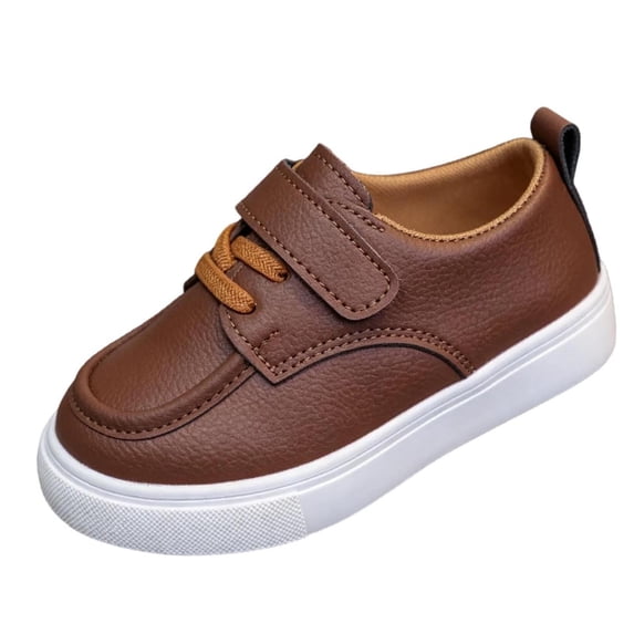 OGLCCG Girls Boys Slip On School Loafers Breathable Causal Sneakers Casual Athletic Shoes for Little Kids Size 1-6