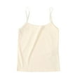 thumbnail image 1 of OGLCCG Girls' Camisole Cotton Sleeveless Spaghetti Strap Tagless Cami Tank Top for Dancewear Casual Soft Girls' Undershirts 9-14 Years, 1 of 3