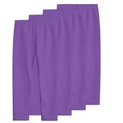 OGLCCG Girls Leggings 6 Pack Full Length Stretchy Basic Thin Tights Pants for Kids Solid Color Toddler Leggings Clothes Multipack Pant Size 3-12