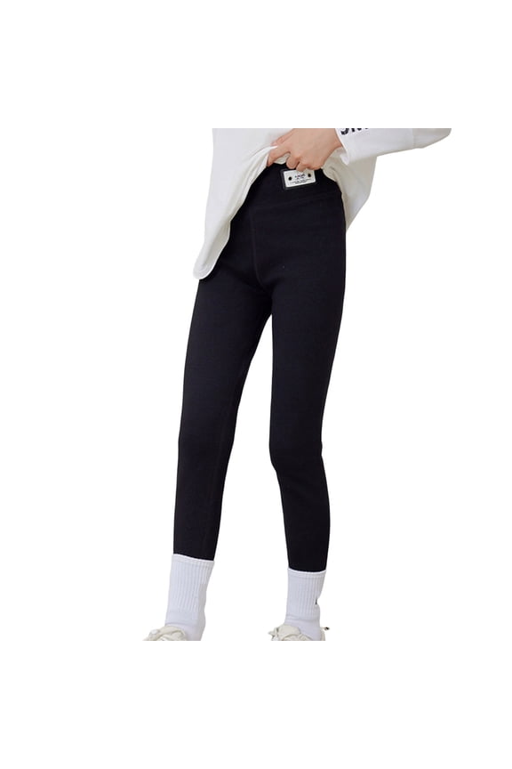 Girls Leggings Sizes 2-13 High Waisted Soft Comfy Cotton Compression Yoga Leggings Kids Teens Dance Workout Leggings