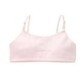 thumbnail image 1 of OGLCCG Girls Padded Training Bras Teens Seamless Spaghetti Strap Camisole Solid Color Breathable Sports Bralette 13-17 Years, 1 of 4