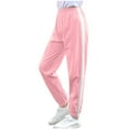 thumbnail image 1 of OGLCCG Girls Sweatpants Cotton Elastic High Waist Baggy Jogger Pants for Kids 2025 Summer Loose Fit Casual Long Trousers 3-12 Years, 1 of 7