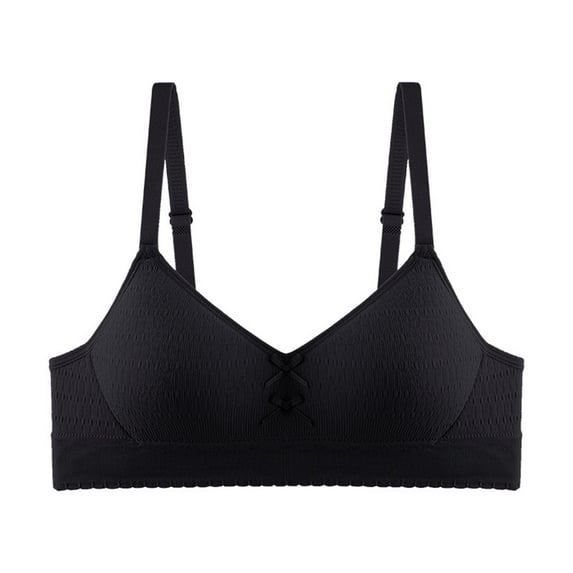 OGLCCG Girls Training Bras Adjustable Straps Starter Teens Sports Bras Breathable Wireless Light Padded Bralette for Girls 14-18 Years