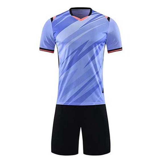OGLCCG Kids Boys Soccer Jersey Set Sports Team Training Uniforms Mesh Quick Dry Athletic Tops and Shorts Sets Football Tracksuits 3-15 Years