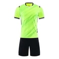 thumbnail image 1 of OGLCCG Kids Boys Soccer Jersey Set Sports Team Training Uniforms Mesh Quick Dry Athletic Tops and Shorts Sets Football Tracksuits 3-15 Years, 1 of 4