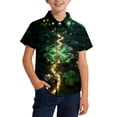 thumbnail image 1 of OGLCCG Kids Boys St. Patrick's Day T Shirts Shamrock Graphic Short Sleeve Button Down Tees Funny St Patty's Irish T-Shirt Tops 2-15 Years, 1 of 6