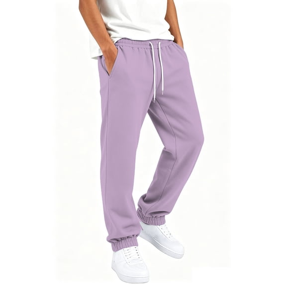 OGLCCG Kids Boys Sweatpants Fleece Drawstring Workout Athletic Jogger Pants with Side Pockets Cuff Bottom Active Pants Size 12