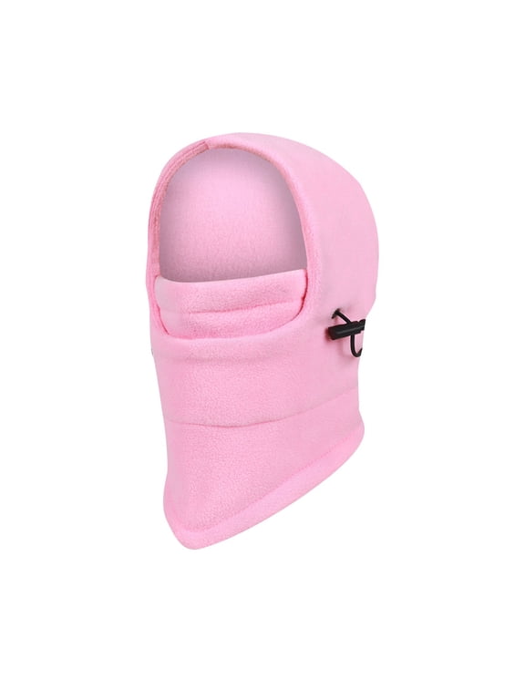 Kids Fleece Balaclava Ski Mask Winter Windproof Face Mask Neck Warmer for Boys Girls Face Cover for Cold Weather Skiing Cycling