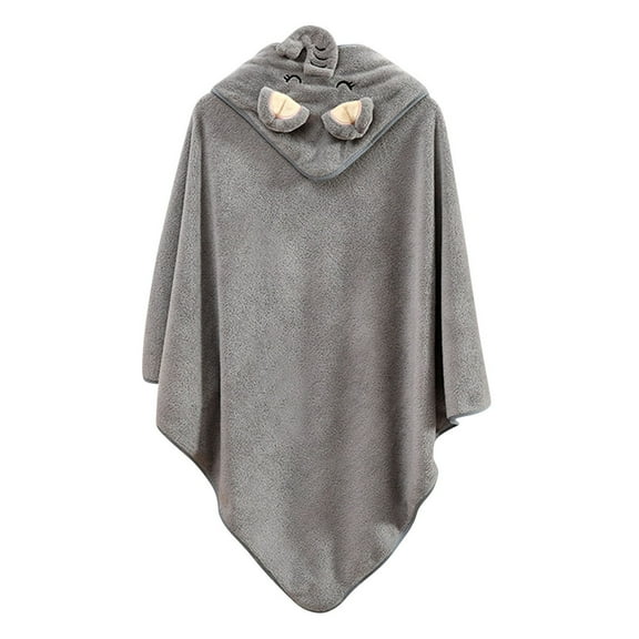 OGLCCG Kids Hooded Bath Towel Cute Soft Thick Wearable Towel Poncho with Hood Beach Pool Blanket Swim Towel for Boys Girls 0-8 Years