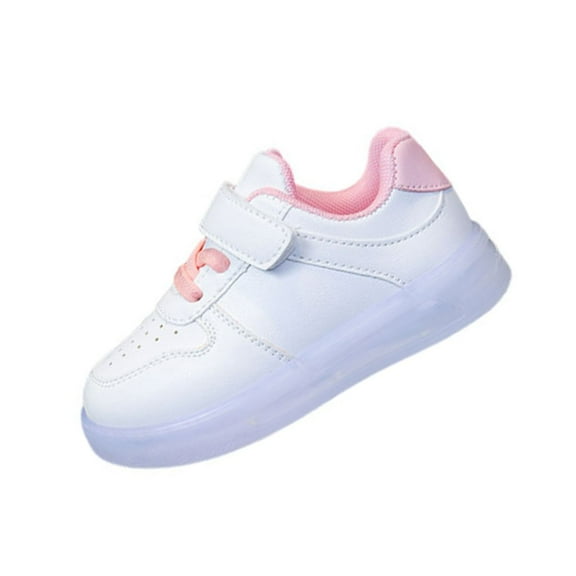 OGLCCG Kids LED Light Up Shoes USB Rechargeable Unisex Boys Girls Anti-Slip LED Sneakers Cool Flashing Low Top Sneakers Luminous Shoes 1-11 Years