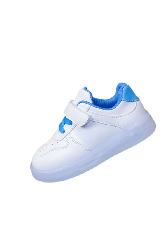 Kids LED Light Up Shoes USB Rechargeable Unisex Boys Girls Anti-Slip LED Sneakers Cool Flashing Low Top Sneakers Luminous Shoes 1-11 Years