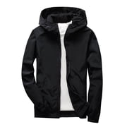 Kids Rain Jackets With Hood Lightweight Full Zipper Waterproof Raincoat For Boys Girls Casual Fall Winter Windbreaker Jacket 3-12 Years