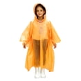 thumbnail image 1 of OGLCCG Kids Rain Poncho, Disposable Rain Ponchos with Hood, Waterproof Raincoat for Boys Girls, Clear Kids Rain Cover for Outdoor, Travel, Camping Sizes 3-14, 1 of 5