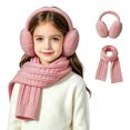 thumbnail image 1 of OGLCCG Kids Winter Hat Gloves Set,Size 3-12,Toddler Warmer Winter Ear Muffs Knit Scarves for Boys Girls,Cold Weather, 1 of 4