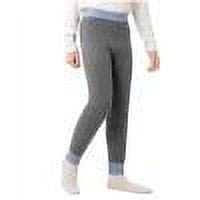 OGLCCG Long Johns for Kids Boys High Waisted Soft Slim Thick Thermal Tights Winter Warm Fleece Base Layer Leggings Homewear 2-15 Years