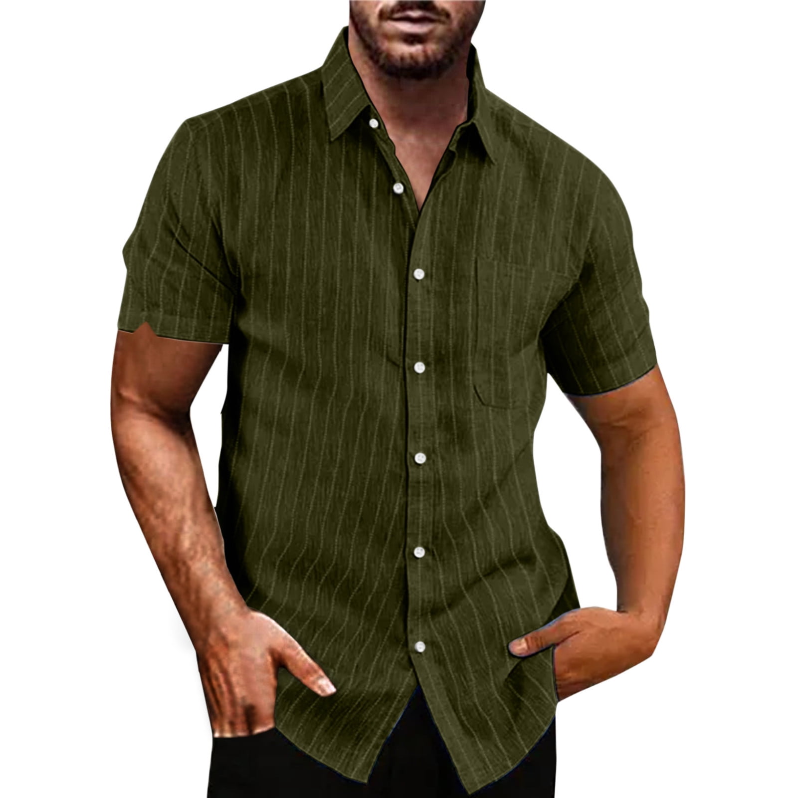 trendy mens button down shirts