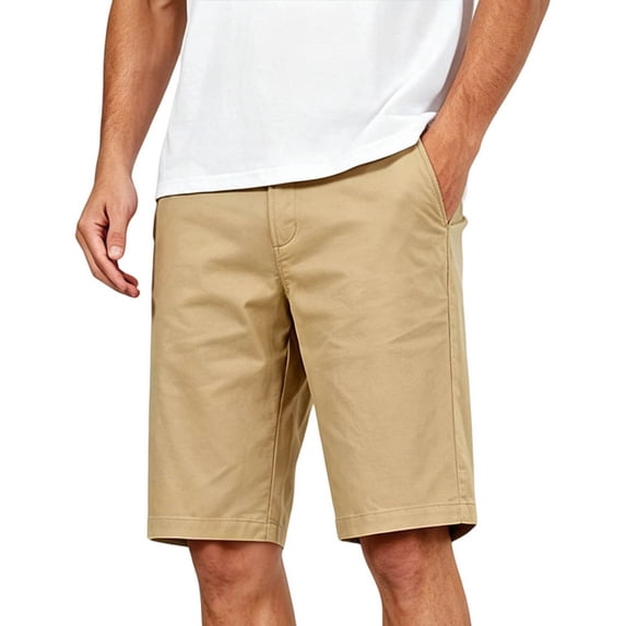 OGLCCG Men's Golf Dress Shorts Casual Summer Stretch Flat Front Hiking Work Shorts Lightweight Bussiness Office Shorts with Pockets