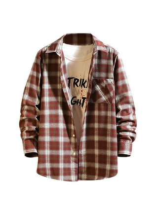 Men's Red Flannel Clothing