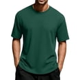 thumbnail image 1 of OGLCCG Mens Short Sleeve Creenwck T Shirts,Men's and Big Men's Active Tees,Classic Fit Men Shirts,Size M-8XL, 1 of 8
