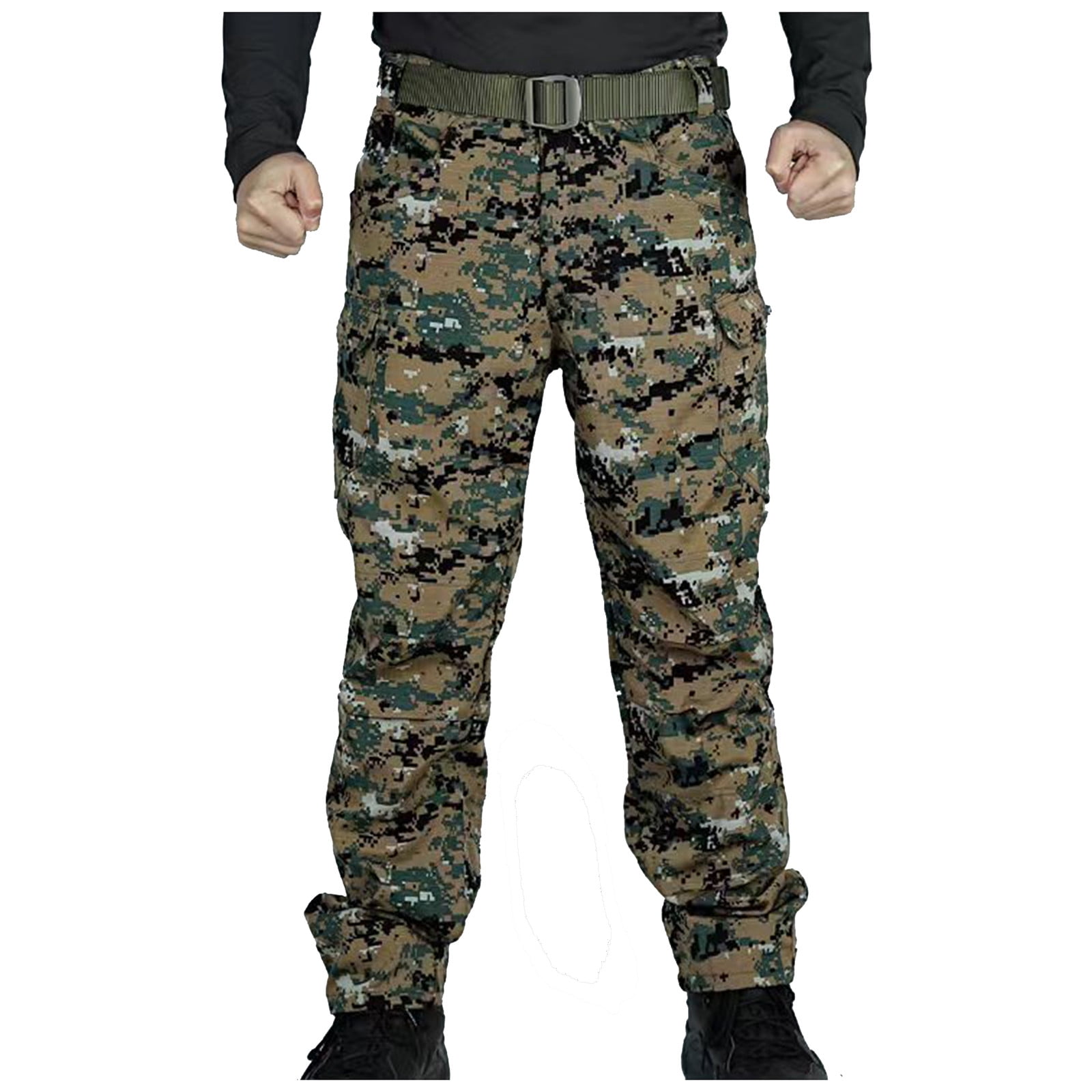 Cargo Pants Men Elastic Waterproof Army Tactical Military Hiking main image 0