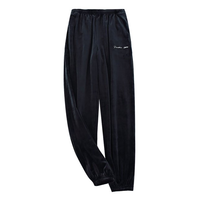 OGLCCG Mens Plush Warm Pajama Pants Fluffy Fleece Sherpa Lined