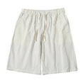 thumbnail image 1 of OGLCCG Mens Striped Beach Shorts Lightweight Workout Gym Running Athletic Shorts Elastic Waist Casual Summer Lounge Shorts with Pockets, 1 of 3