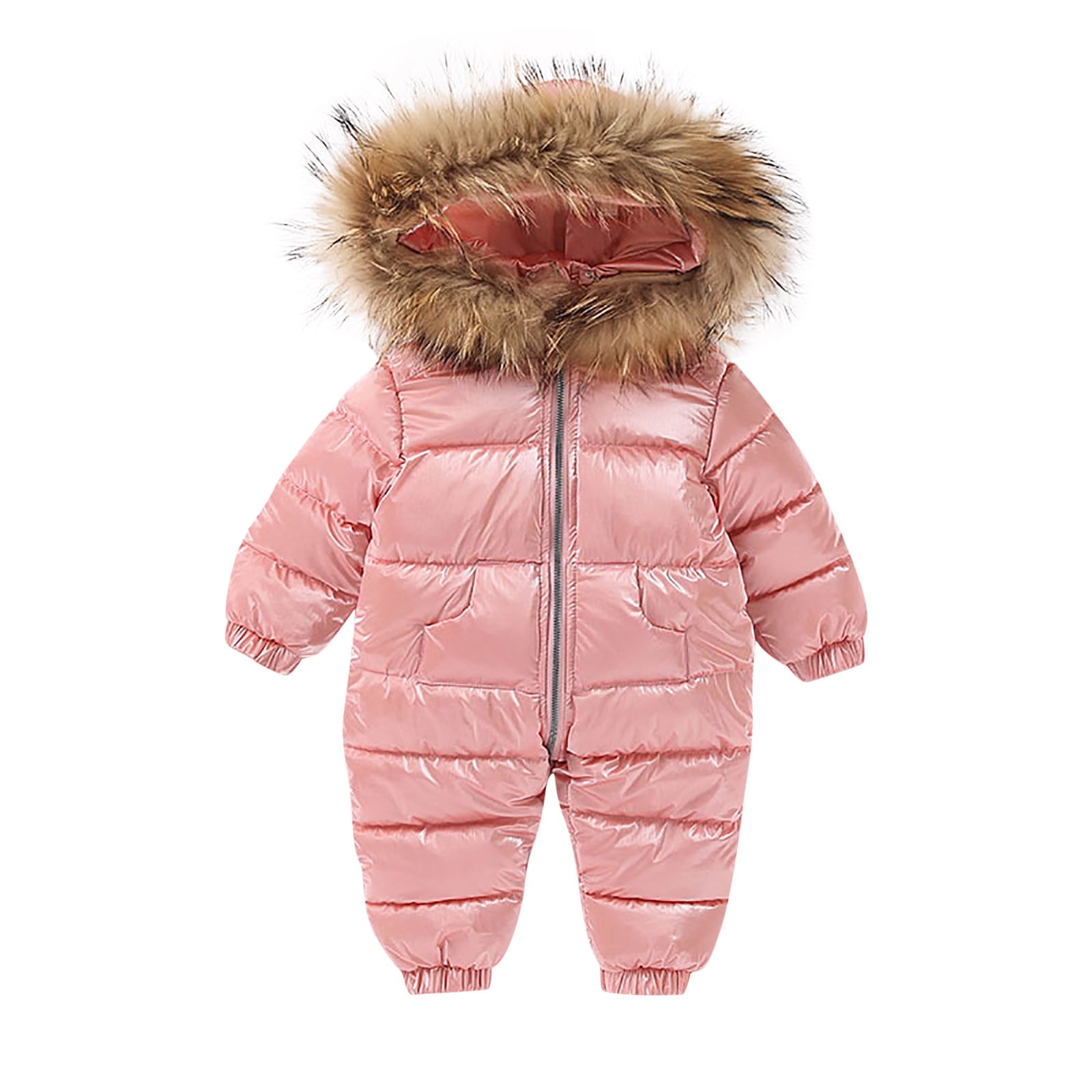 OGLCCG Newborn Infant Girl Boy Snowsuit Winter Thicken Warm Waterproof