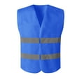 thumbnail image 1 of OGLCCG Reflective Safety Vest for Men Mesh High Visibility Construction Vest Sleeveless Open Front V Nest No Pocket Safety Vest, 1 of 7