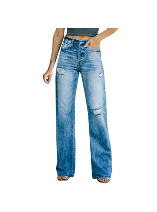 Women's High-Rise Wide Leg Baggy Jeans - Wild Fable™ Blue 22