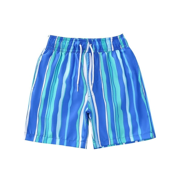 OGLCCG Teen Boys Swim Trunks Quick Dry UPF 50+ Swimwear Bathing Suit for Toddler Kids Casual Baggy Beach Swim Boards Shorts 1-10 Years
