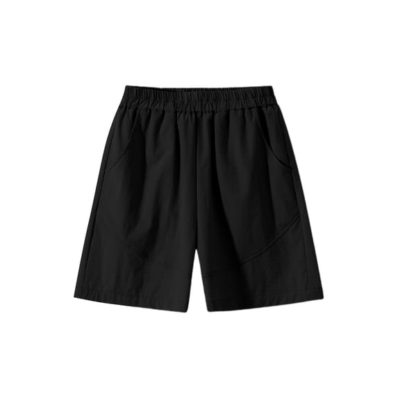 OGLCCG Teen Girls Long Sweat Shorts Casual Summer Bermuda Shorts Loose Wide Leg Workout Athletic Shorts with Pockets 4-16 Years