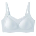 thumbnail image 1 of OGLCCG Teen Girls Seamless Training Bras Cotton Adjustable Straps Molded Bralette Soft Wireless Padding Bras for Girls 8-15 Years, 1 of 5