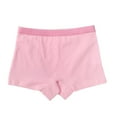 thumbnail image 1 of OGLCCG Teens Girls Underwear, Seamless Cotton Breathable Girls Boxer Briefs, Comfort Soft Solid Color Boyshort, Assorted Colors 6-13 Years, 1 of 8
