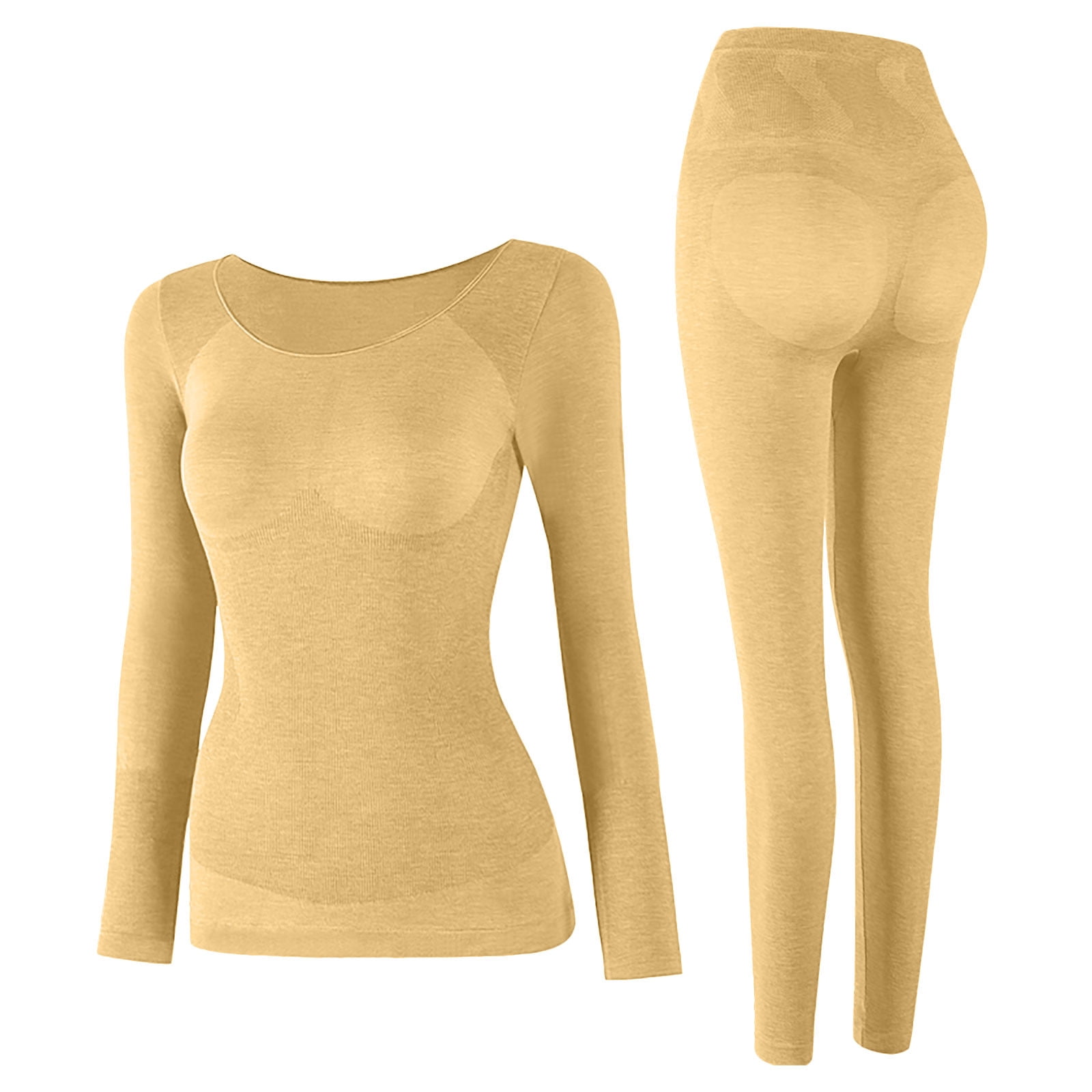 OGLCCG Thermal Underwear for Women Winter Warm Fleece Tops and Bottom